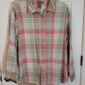 Super soft plaid shirt